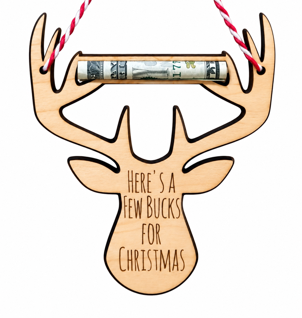 Buck Money Holder Ornament