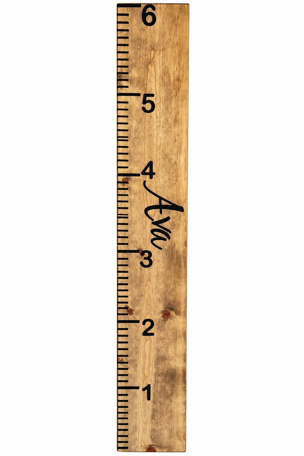 Rustic Wooden Growth Board