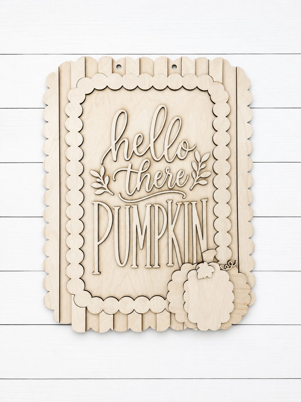Hello There Pumpkin Sign DIY Kit 18"