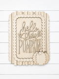 Hello There Pumpkin Sign DIY Kit 18"